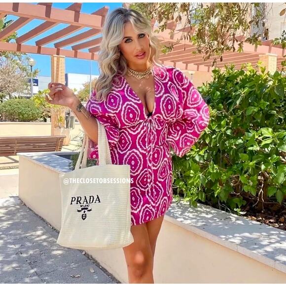 ZARA V-Neck Short Dress NWT - Picture 12 of 16